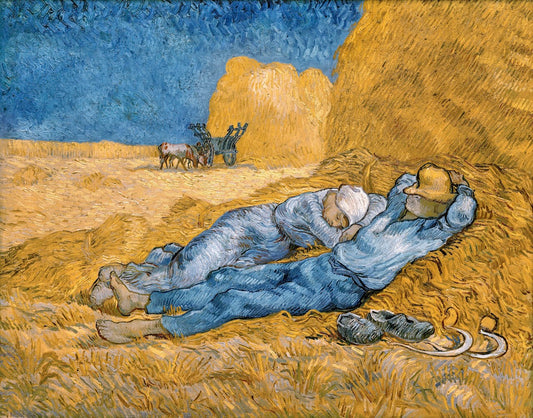 The Siesta by Vincent Van Gogh
