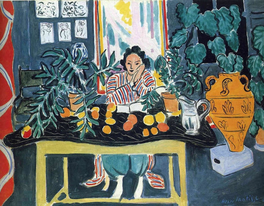 Interior with an Etruscan Vase by Henri Matisse