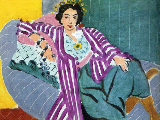 Small Odalisque in a Purple Robe by Henri Matisse
