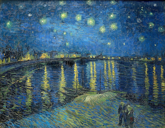 Starry Night over Rhone by Vincent van Gogh
