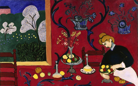 The Dessert: Harmony in Red by Henri Matisse